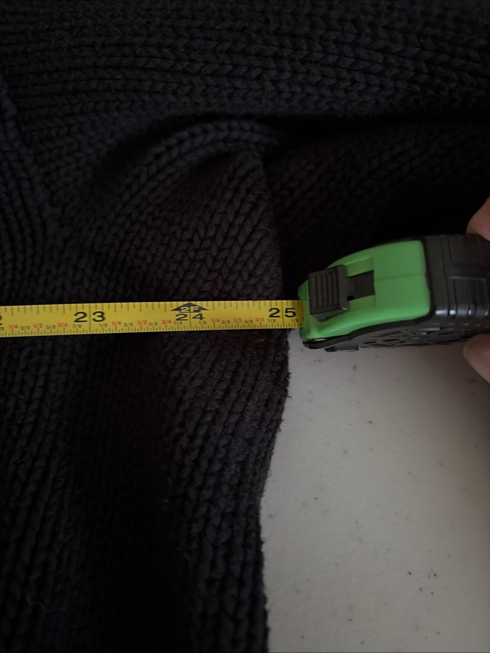Ralph Lauren Vintage Rugby Black 100% Cotton Knit Sweater XLarge Toggle But - Picture 11 of 11